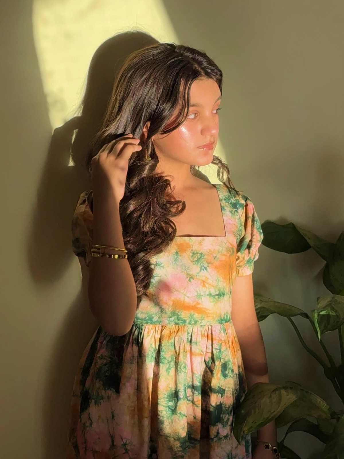 Tie Dye Cotton Dress - Loved by Influencer Sabrina Kakvi